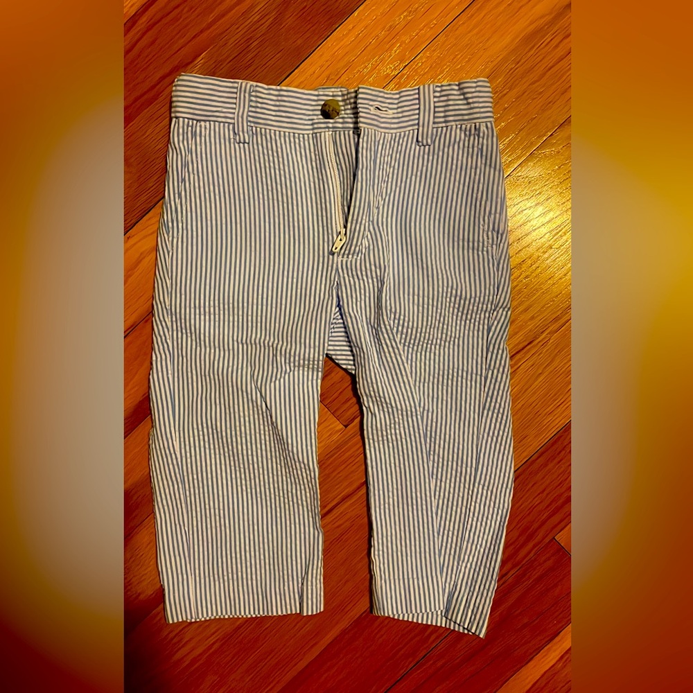 Janie and Jack Seersucker Capris